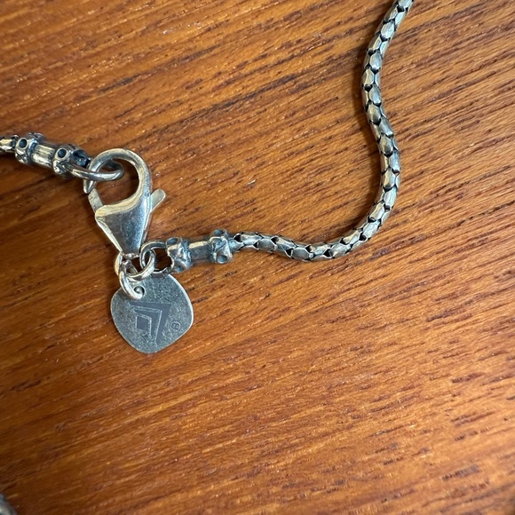 Beautiful Vintage Silpada 925 Sterling Silver Smoky Quartz & Citrine Necklace - Picture 10 of 13